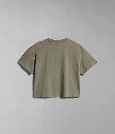 Cold Crop Short Sleeve T-shirt-
